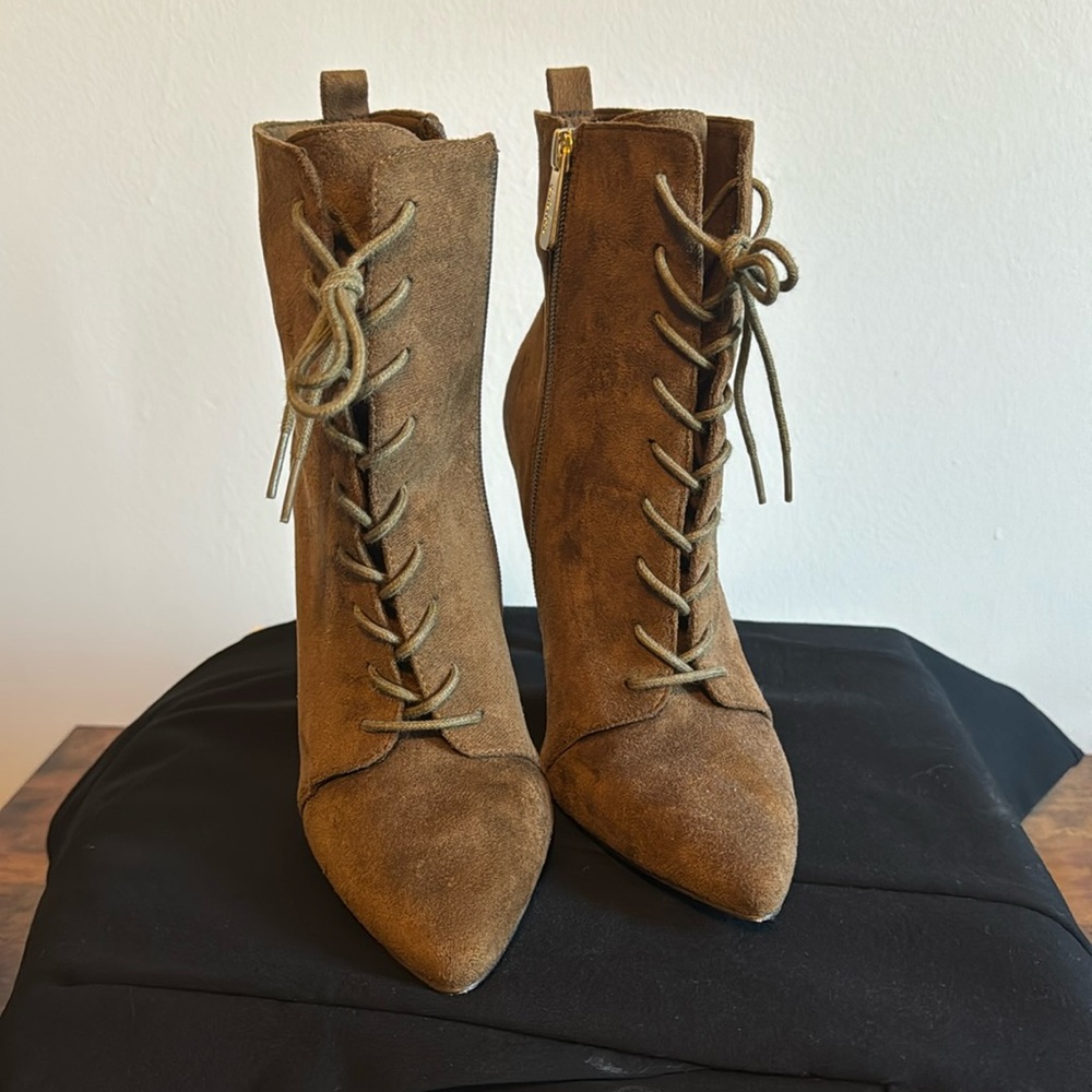 Charles By Charles David Stiletto Lace-up Bootie